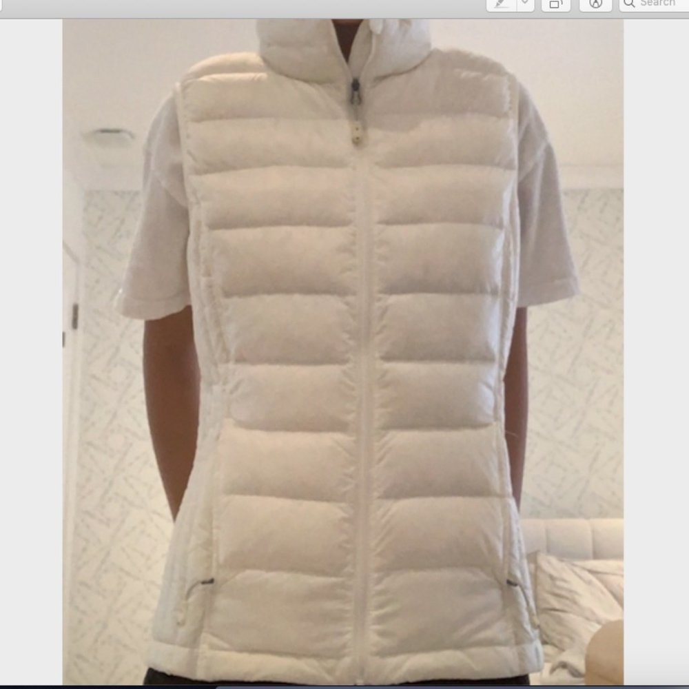 Puffy Cream Colored Vest